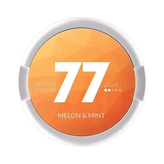 77 melon & mint light - 5.2 mg nicotine pouches