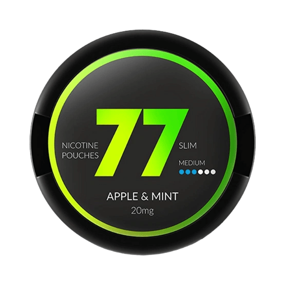 77 apple mint - 20mg/g nicotine pouches