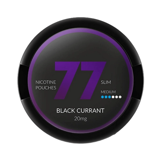 77 black currant - 20mg/g nicotine pouches