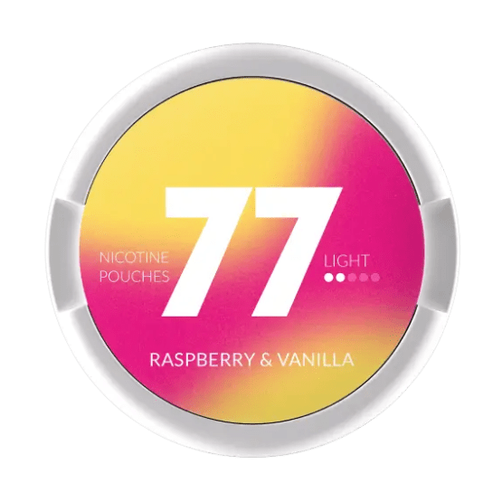 raspberry & vanilla light nicotine pouches