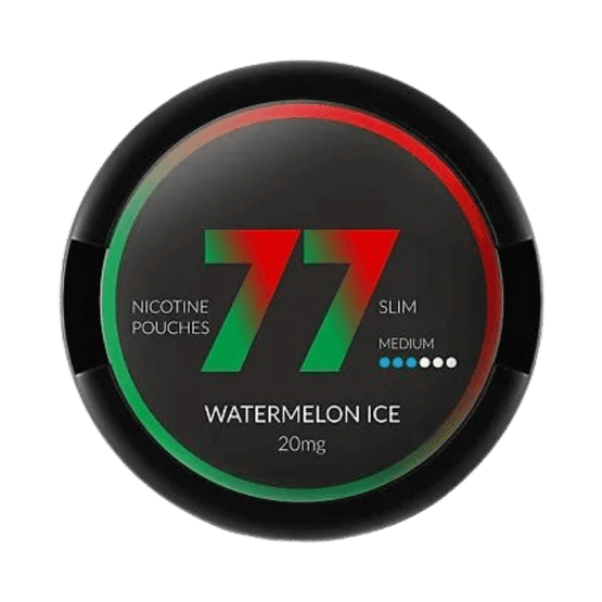 77 watermelon ice - 20mg/g nicotine pouches
