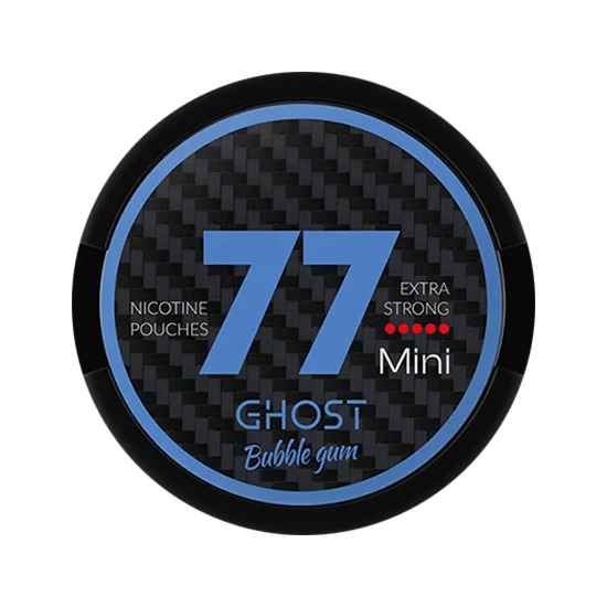 77 ghost bubble gum mini nicotine pouches