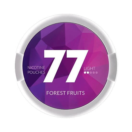 77 forest fruit light - 5.2 mg nicotine pouches