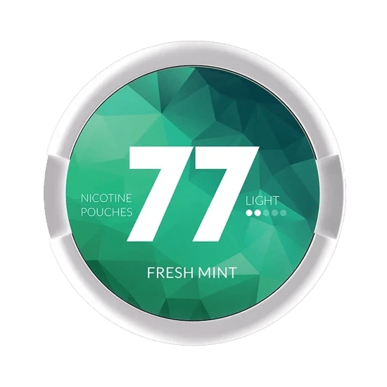 77 fresh mint light - 5.2 mg nicotine pouches
