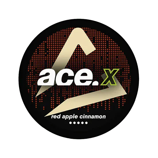 ace x red apple cinnamon nicotine pouch