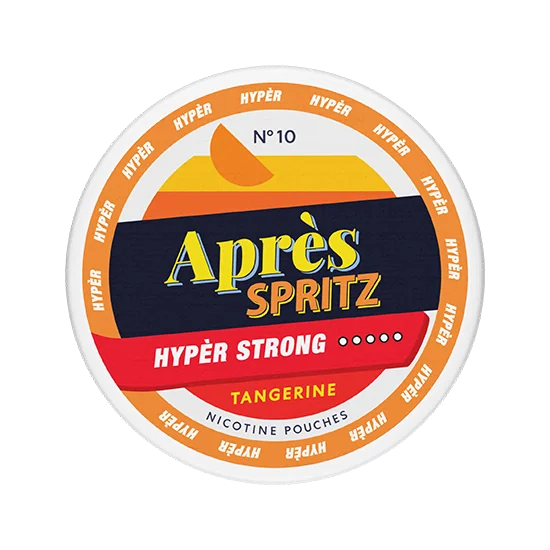 Après Tangerine Spritz - Hypèr Strong Tangerine Spritz slim nicotine pouch