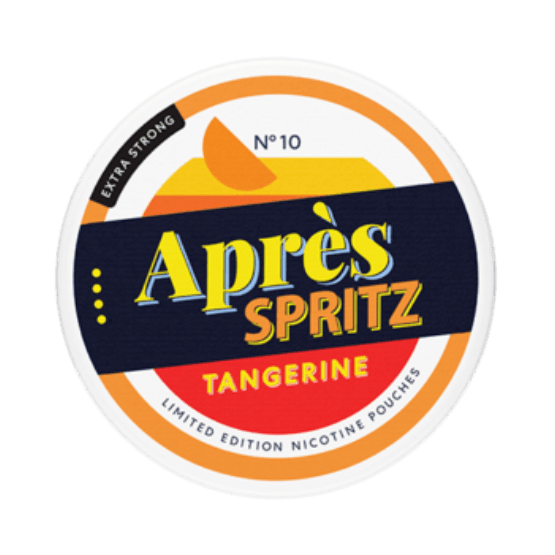 apres spritz tangerine - 8.3mg nicotine pouches