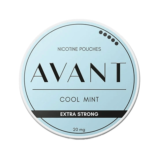 avant cool mint extra strong nicotine pouches