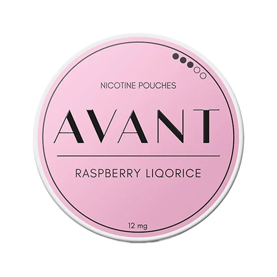 avant raspberry liquorice nicotine pouches