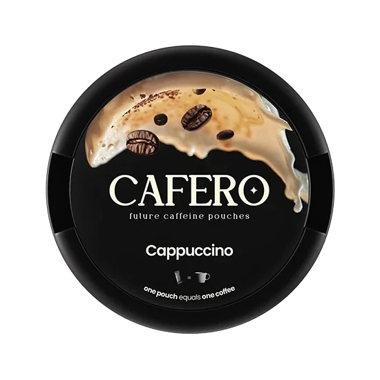 CAFERO Cappuccino coffee slim caffeine pouch