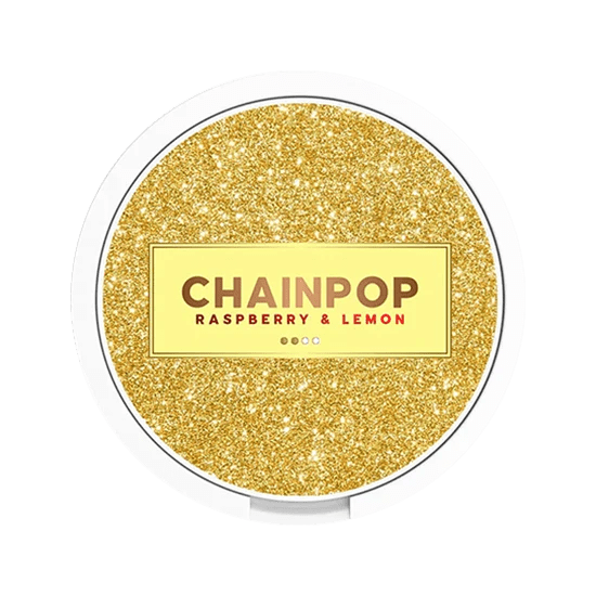 chainpop raspberry lemon nicotine pouches