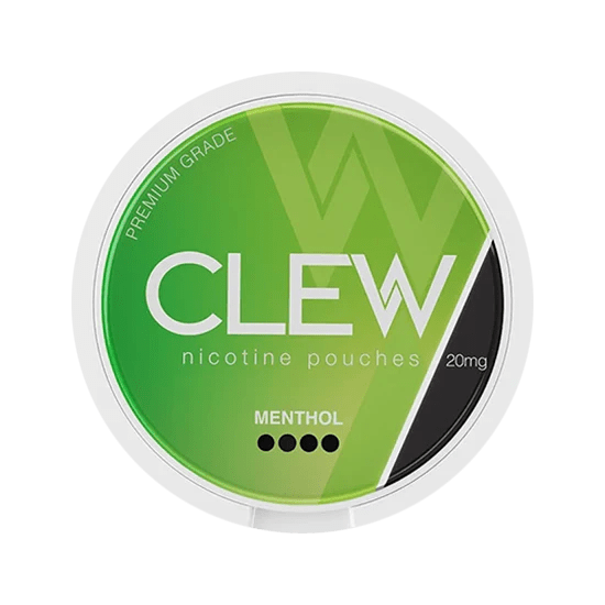 clew menthol extra strong nicotine pouch