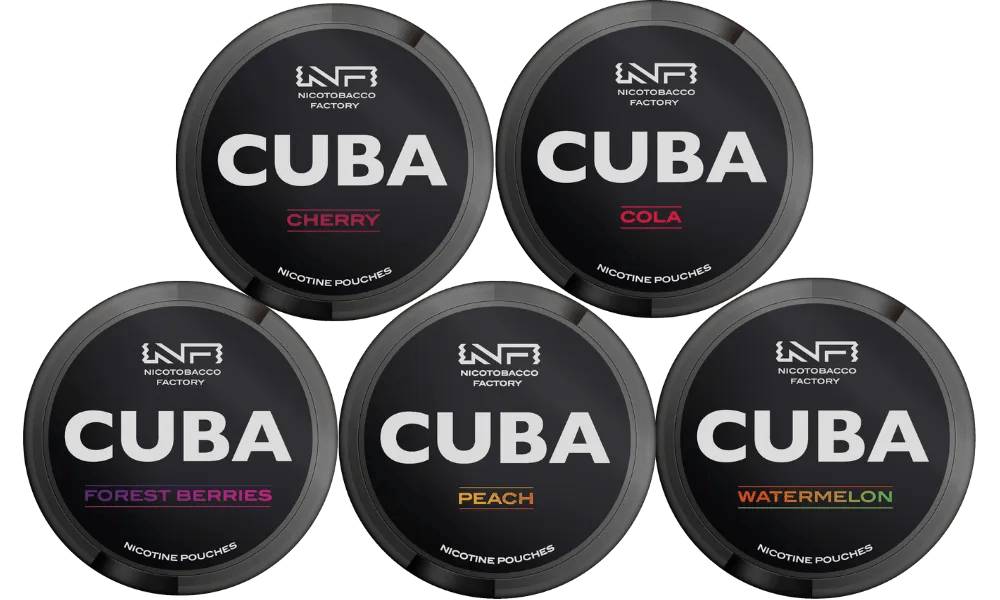 cuba 43mg bundle nicotine pouches