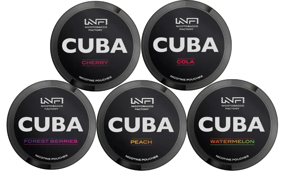 cuba 43mg bundle nicotine pouches