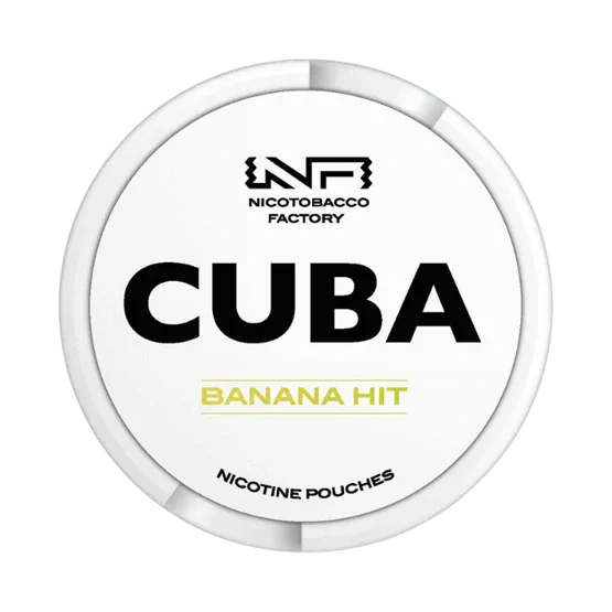 cuba banana hit - 16mg nicotine pouches