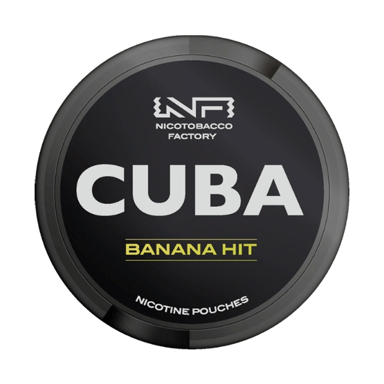 cuba banana hit - 43mg nicotine pouches
