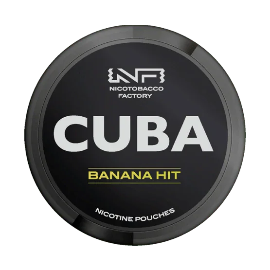 cuba banana hit - 43mg nicotine pouches