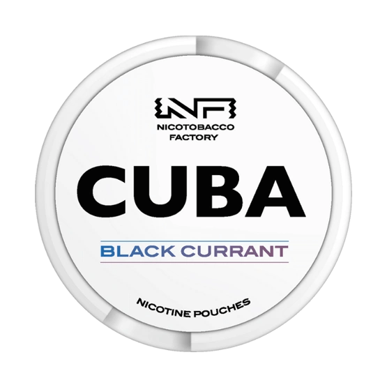 cuba black currant - 16mg nicotine pouches