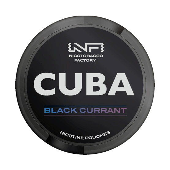 cuba black currant - 43mg nicotine pouches