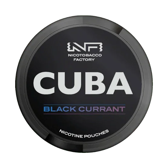 cuba black currant - 43mg nicotine pouches