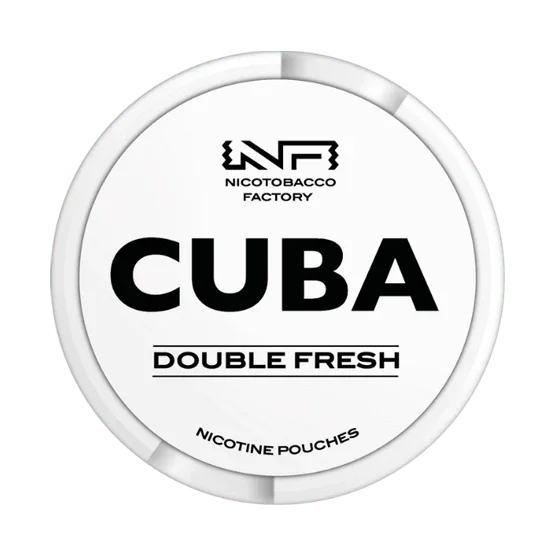 cuba double fresh - 16mg nicotine pouches