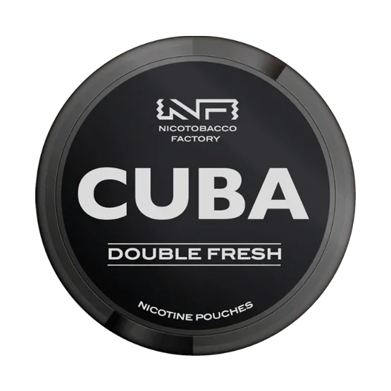cuba double fresh - 43mg nicotine pouches