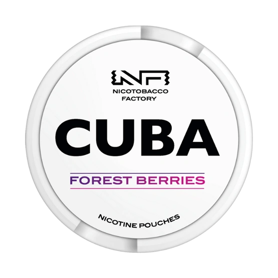 cuba forest berries - 16mg nicotine pouches