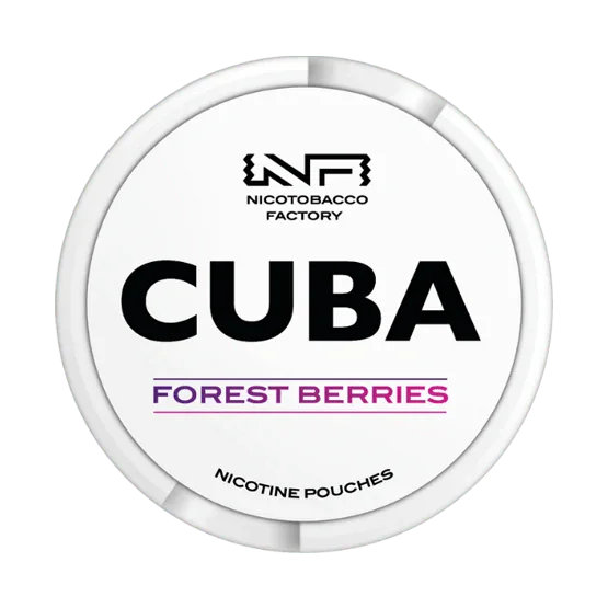 cuba forest berries - 16mg nicotine pouches
