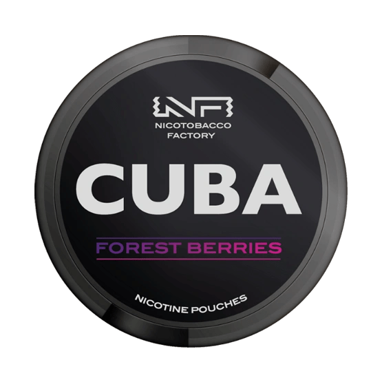 cuba forest berries - 43mg nicotine pouches