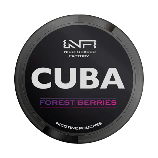 cuba forest berries - 43mg nicotine pouches