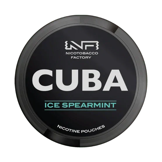 cuba ice spearmint - 43mg nicotine pouches