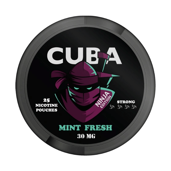 cuba mint fresh - 30mg nicotine pouches
