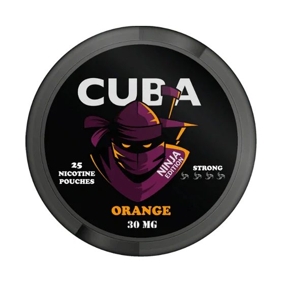 cuba orange - 30mg nicotine pouches