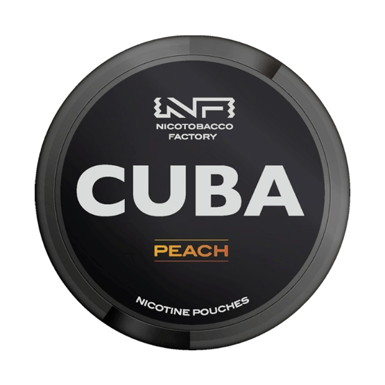 cuba peach - 43mg nicotine pouches