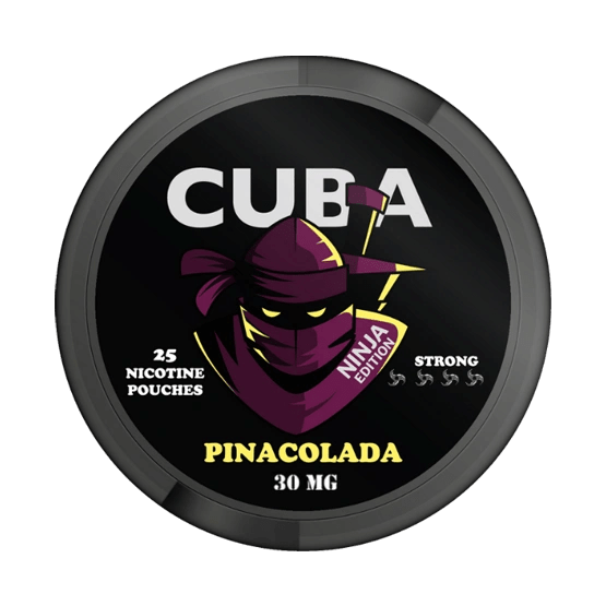 cuba pinacolada - 30mg nicotine pouches
