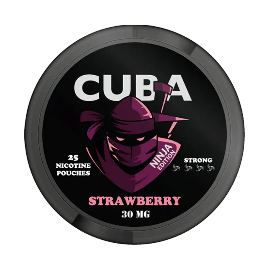 cuba strawberry - 30mg nicotine pouches