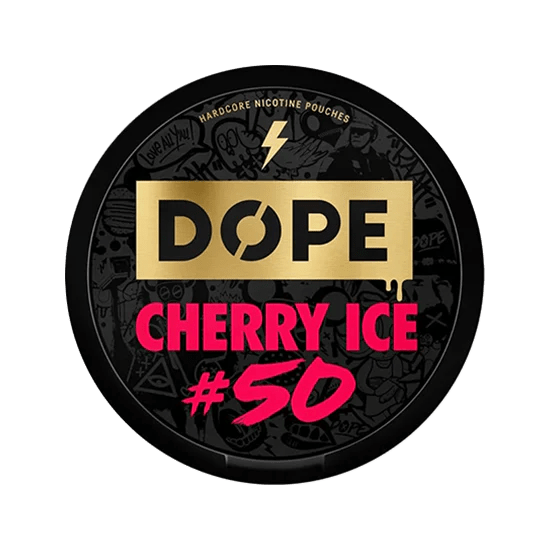 dope cherry ice 50 nicotine pouches