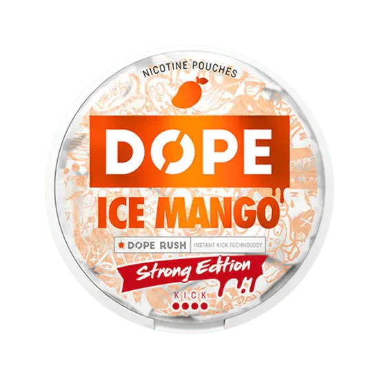 dope ice mango nicotine pouches