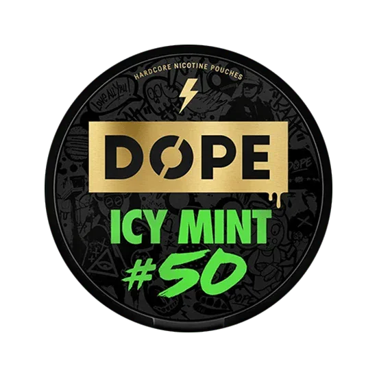 dope icy mint 50 nicotine pouches