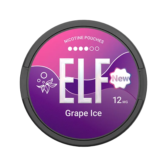 ELF Grape Ice 12MG Grape Ice nicotine pouches