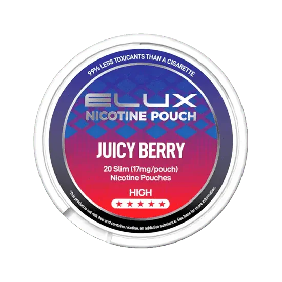 elux juicy berry nicotine pouch
