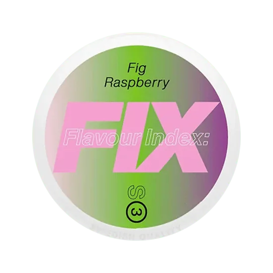 fix raspberry fig nicotine pouches