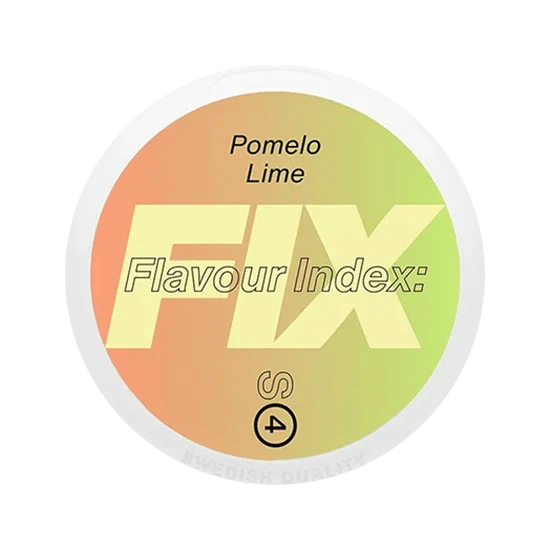 fix pomelo lime nicotine pouches