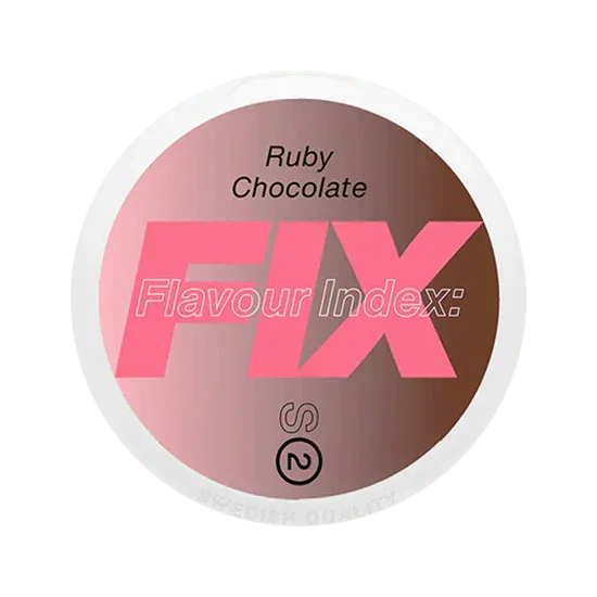 fix ruby chocolate nicotine pouches
