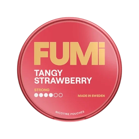 FUMI Tangy Strawberry Strong Strawberry, Tangy slim nicotine pouches