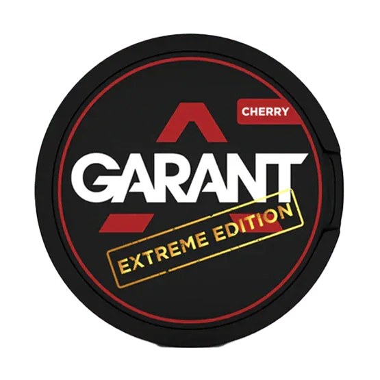 garant cherry - 50mg nicotine pouches