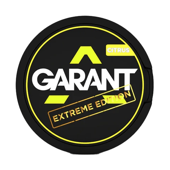 garant citrus - 50mg nicotine pouches