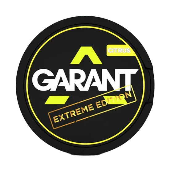 garant citrus - 50mg nicotine pouches