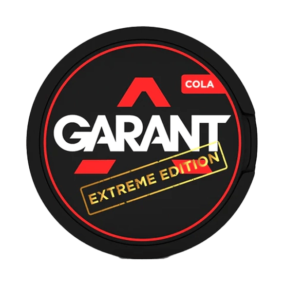 garant cola - 50mg nicotine pouches