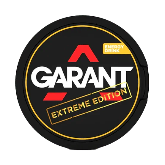 garant energy drink - 50mg nicotine pouches